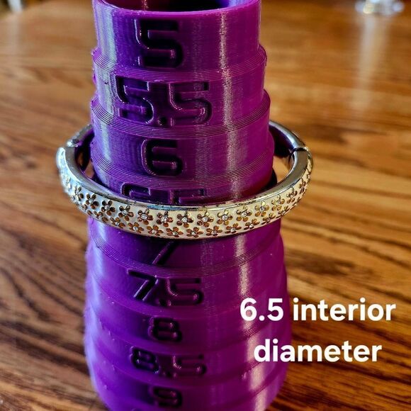 BRIGHTON "Loves Me" Gold and Enamel Floral Hinged Bracelet WEDDING GUEST! - Picture 9 of 11